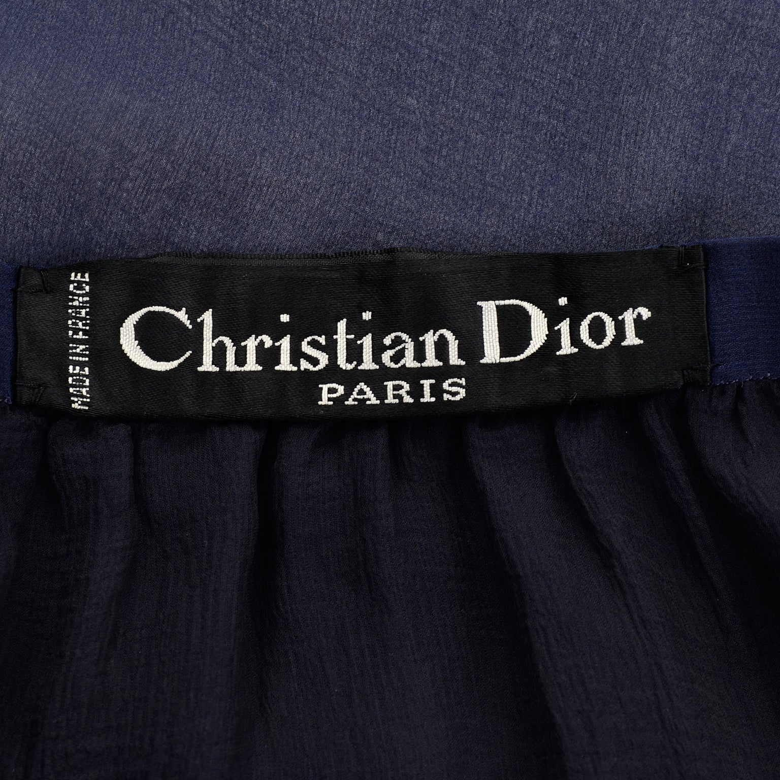 christian dior label