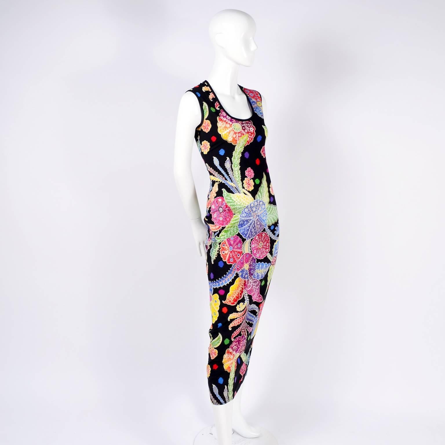 versace floral dress