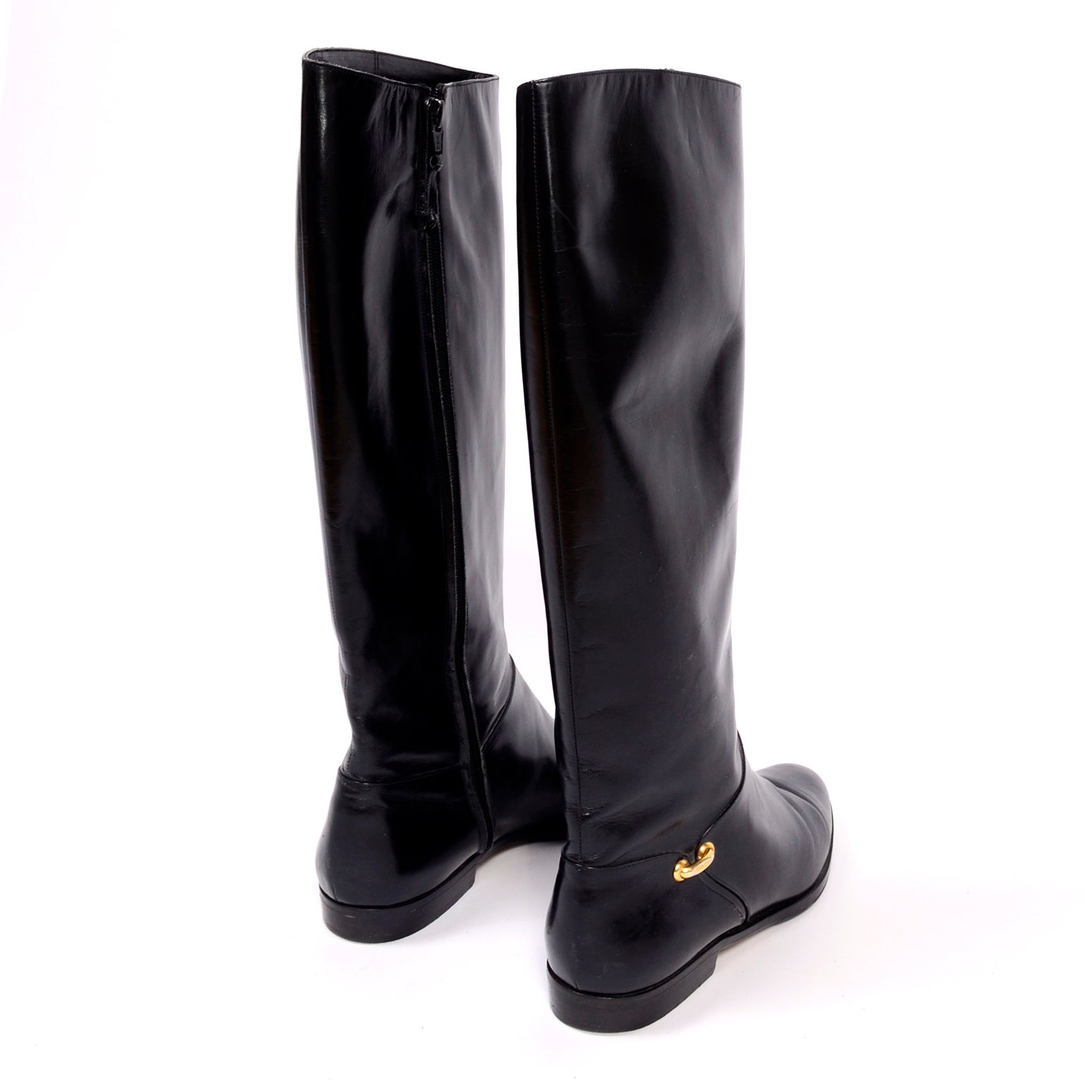 vintage ferragamo boots