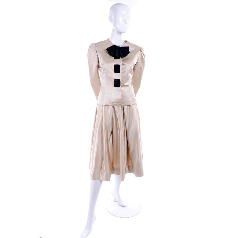 albert nipon evening suits
