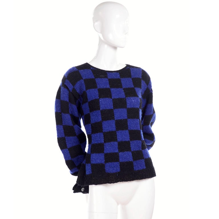 Vintage Perry Ellis Handknit Sweater