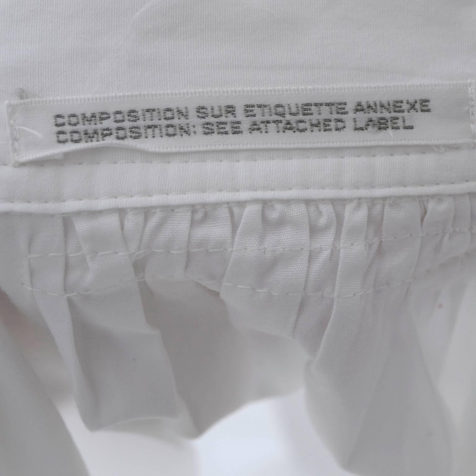 Yohji Yamamoto Y's Oversized Vintage White Blouse Top Japan 3