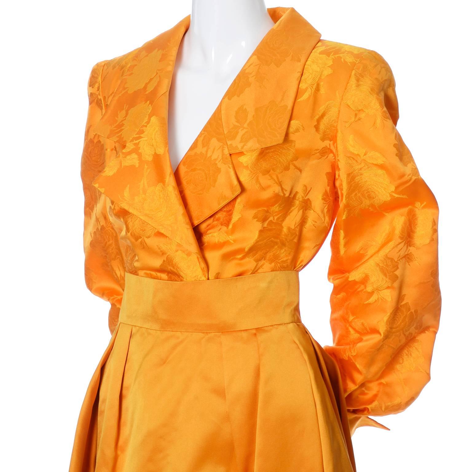 vintage silk dress