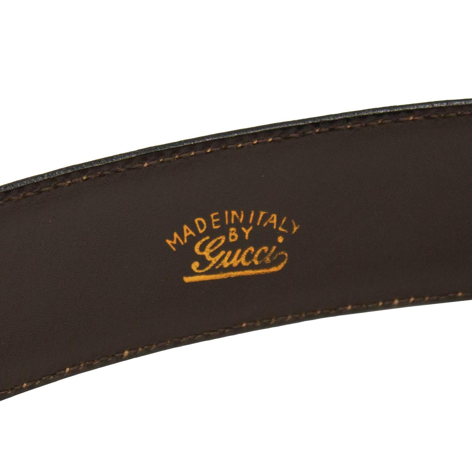 1970s Gucci Monogram Belt at 1stDibs | 70s gucci belt, 1970s belts ...