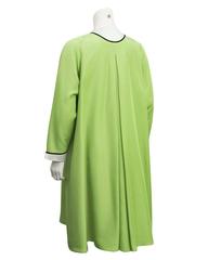 1960's Geoffrey Beene Green Swing Dress