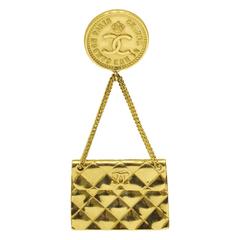 1992 Chanel Hanging Bag Pin 11