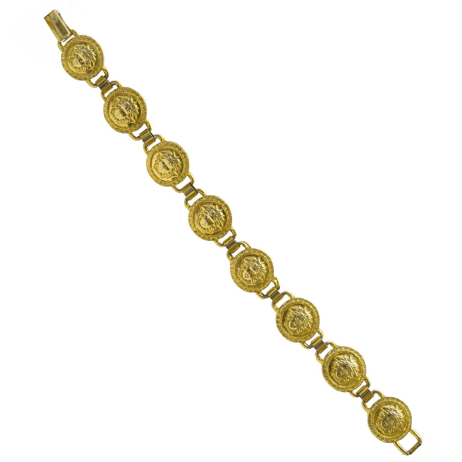 Versace Mini Medallion Bracelet