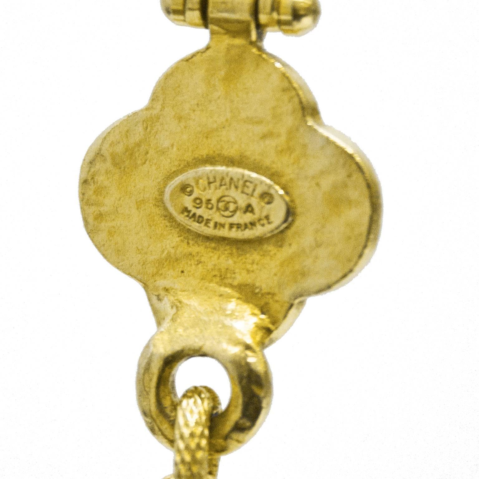 1995 Chanel Magnifying Glass Pendant Necklace  1