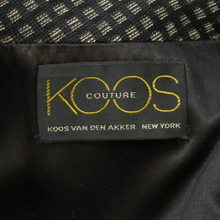 1990's Koos Van Den Akker Couture Mink and Patchwork Coat at 1stDibs