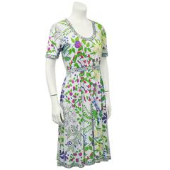 Abito da giorno Bessi floreale anni '70