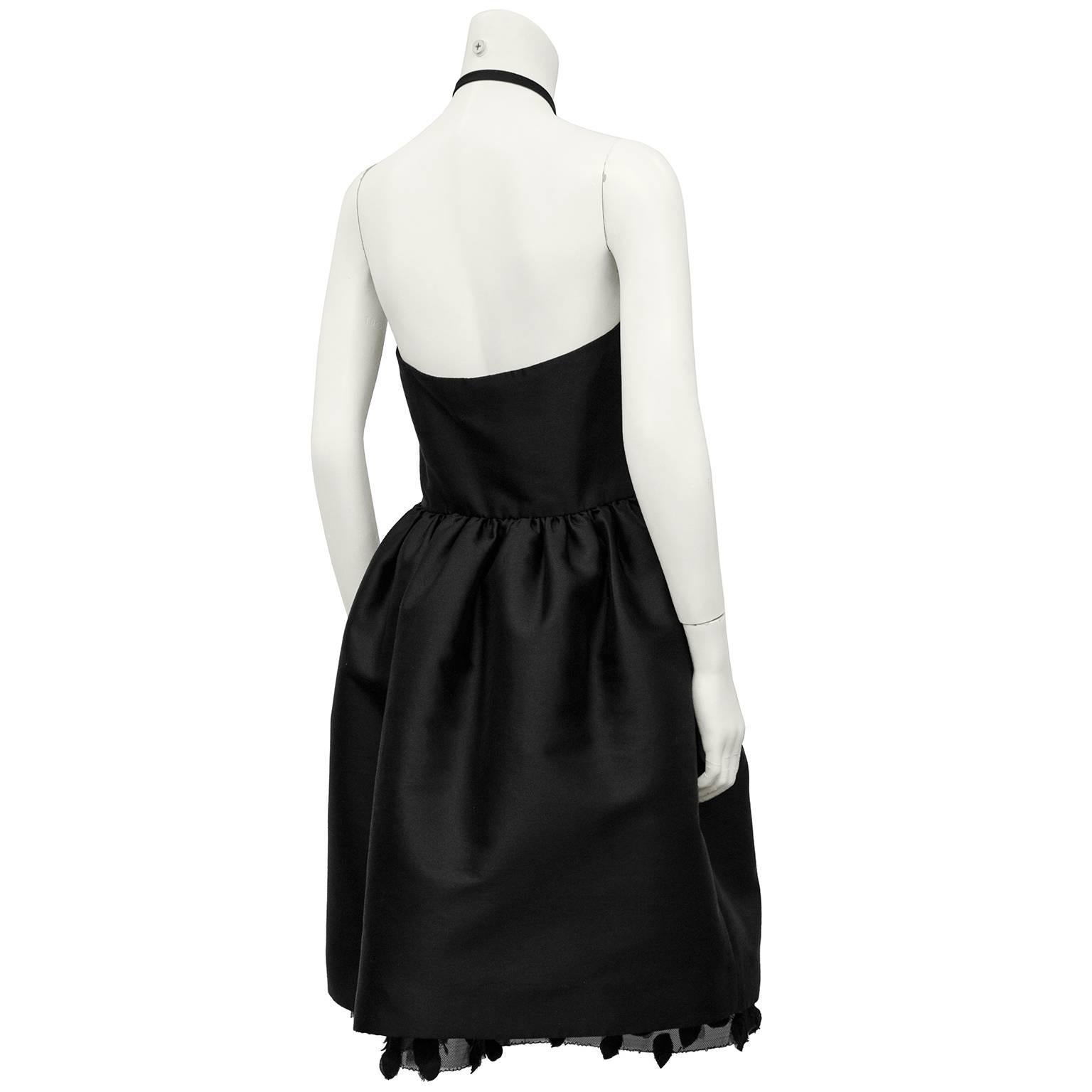 1990s Bill Blass Black Cocktail Dress  In New Condition In Toronto, Ontario
