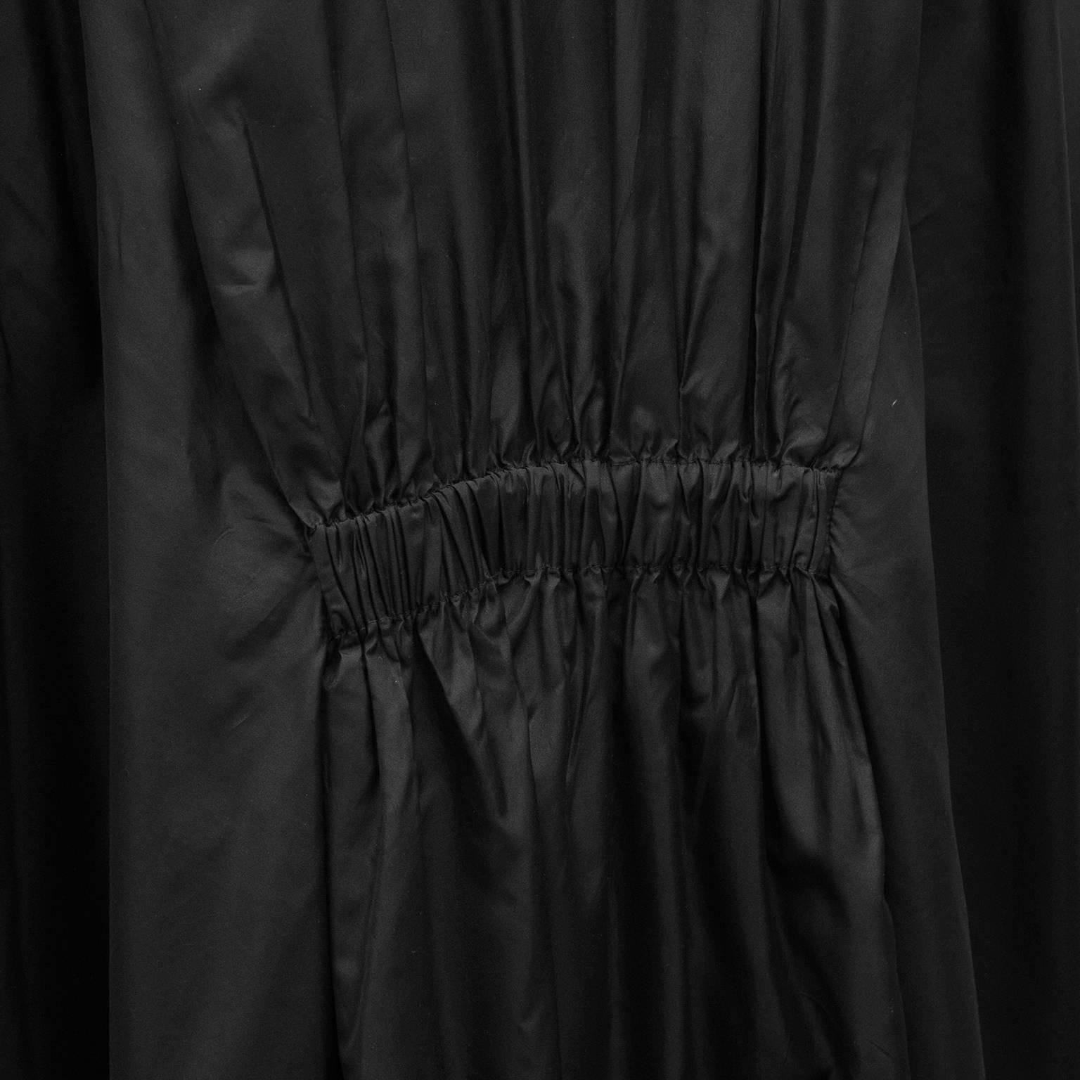 Women's 1990's Chanel Black Oversized Trench Coat 