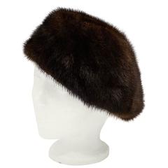1970's Anges Mink Beret