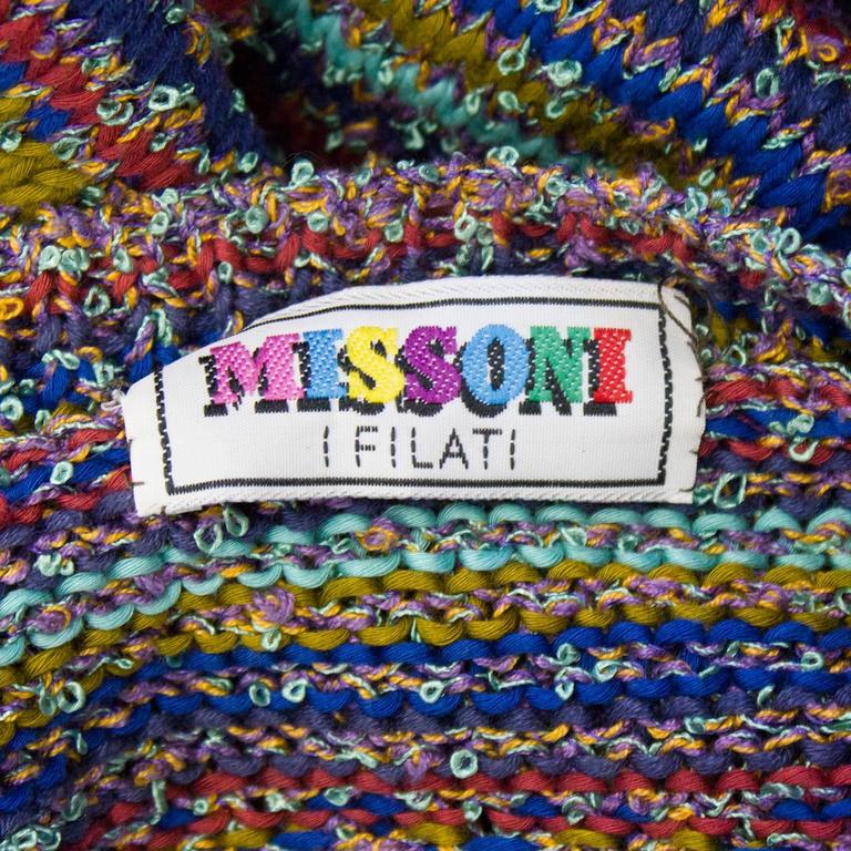 1970's Missoni Knit Sweater For Sale at 1stDibs | 1970s sweater, missoni  1970s, missoni 1970