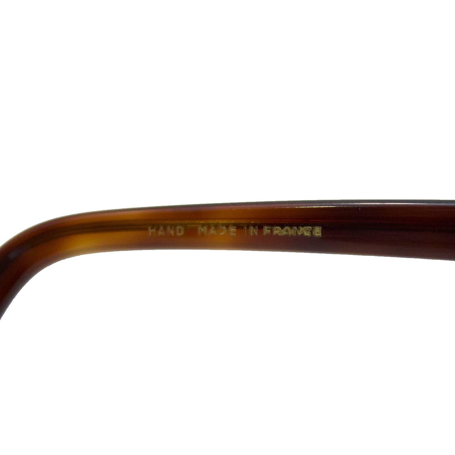 1960's Tortoiseshell Large Sunglasses  In Excellent Condition In Toronto, Ontario