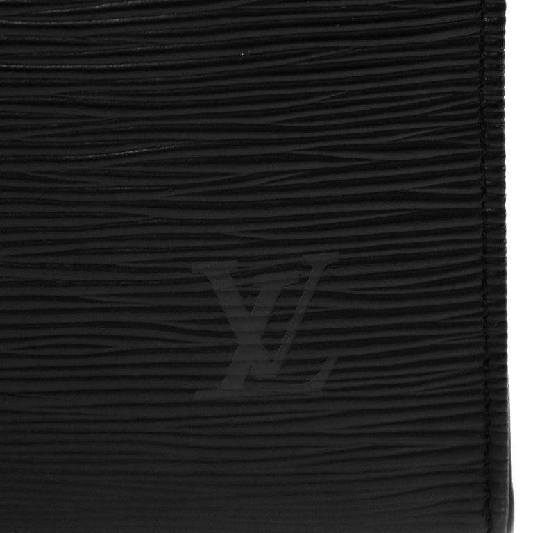 1990s Louis Vuitton Black Epi Leather 'Z' Gemeaux Tote Bag at 1stDibs