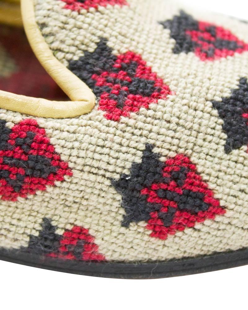 stubbs and wootton needlepoint shoes