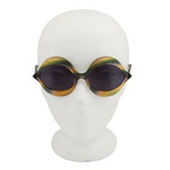 1960s Pierre Cardin Iconic Kiss Sunglasses