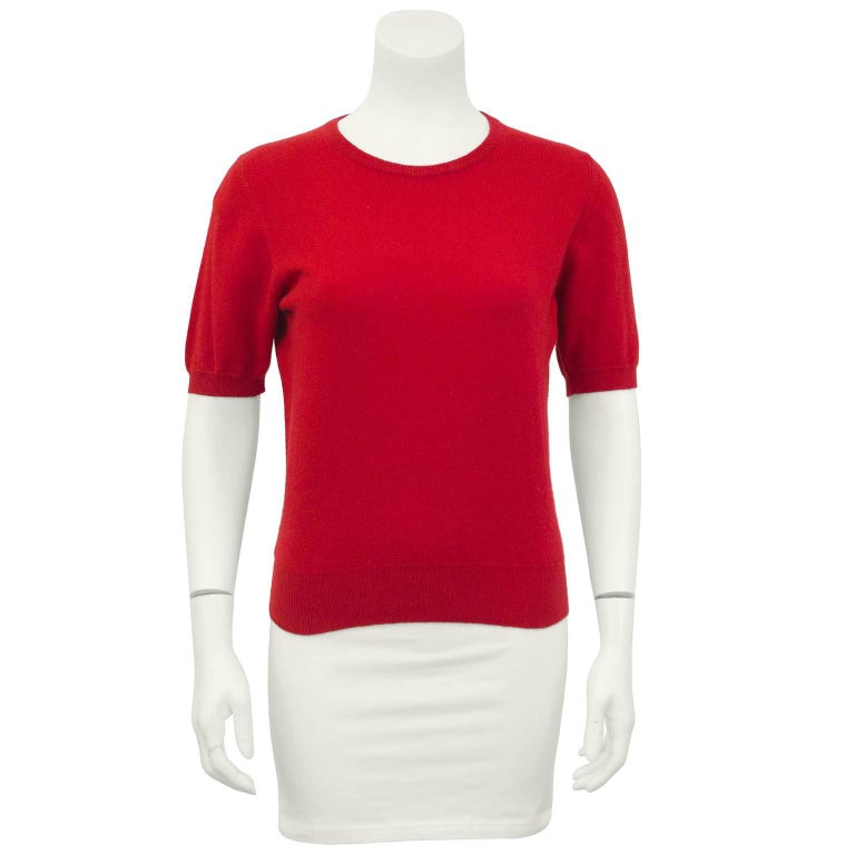 Early 1990s Gucci Red Cashmere Twin Set For Sale at 1stDibs | cashmere ...