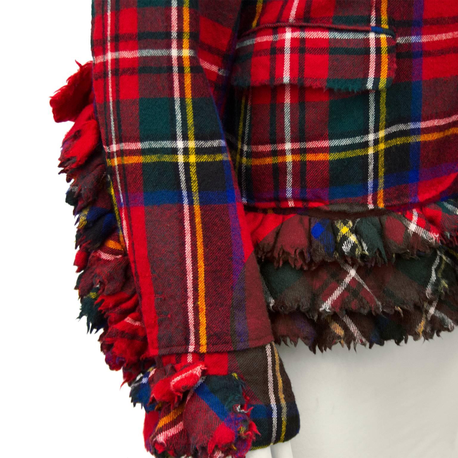 comme des garcons tartan