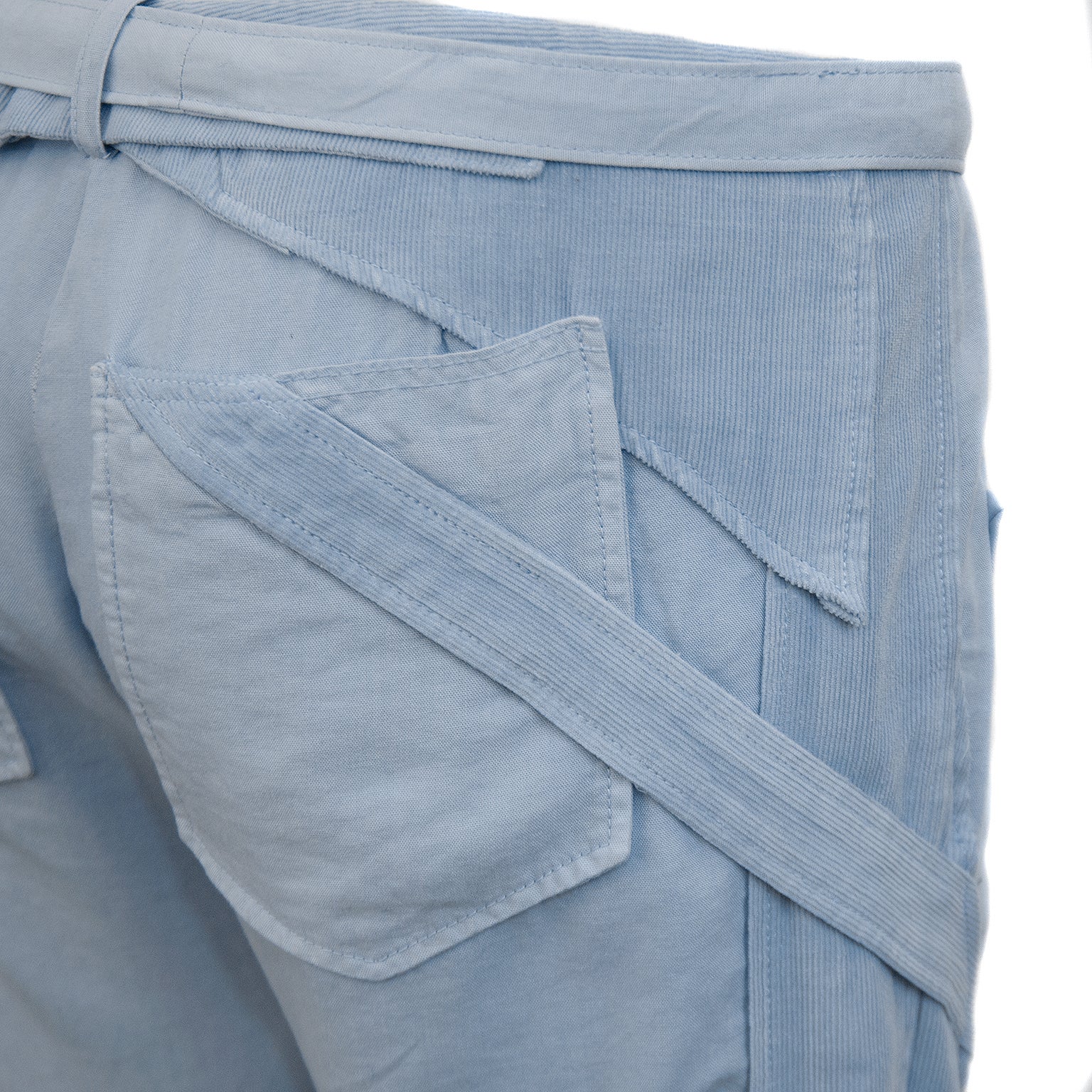 navy cargo jeans balenciaga