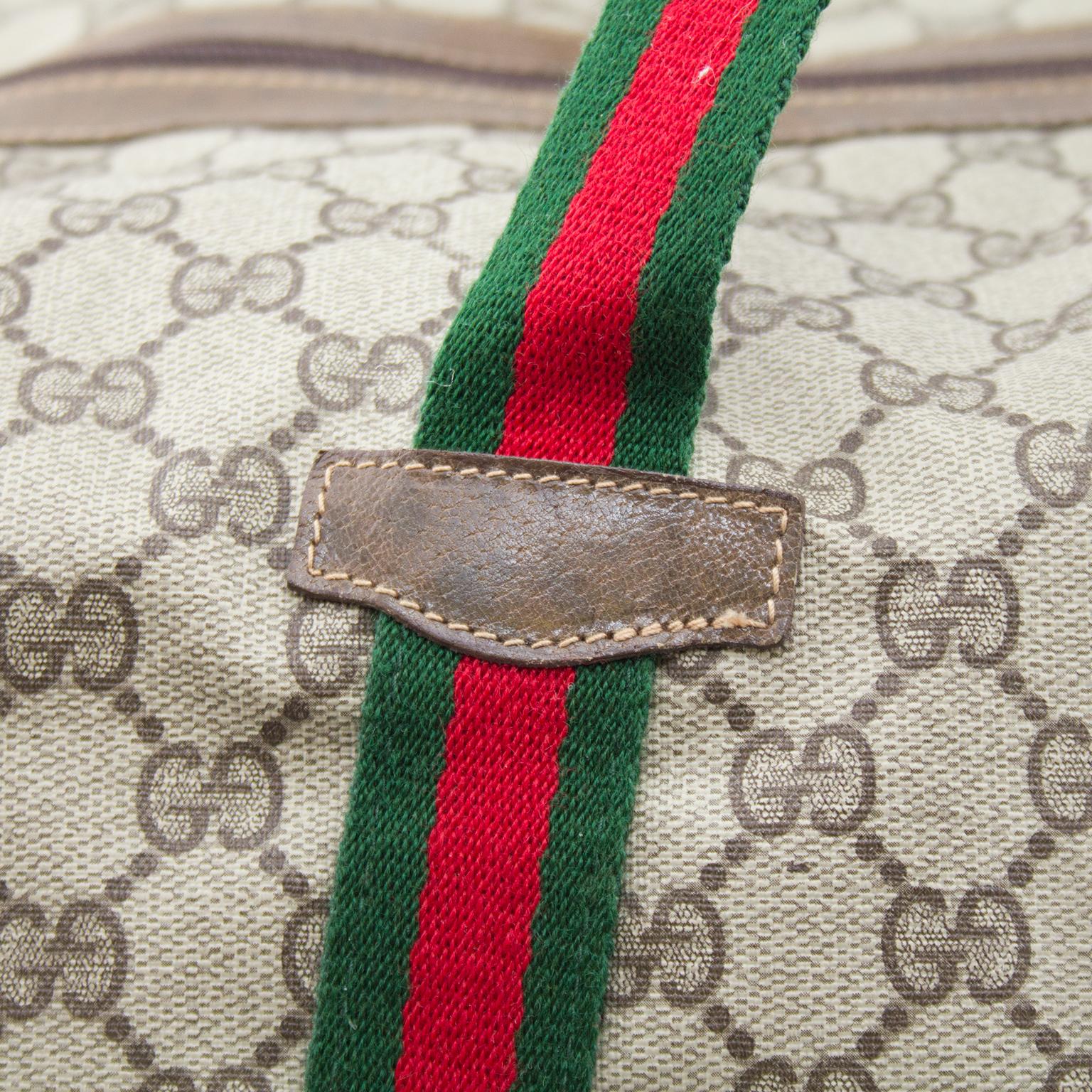 Gucci Monogram Overnight Bag, 1970s  1