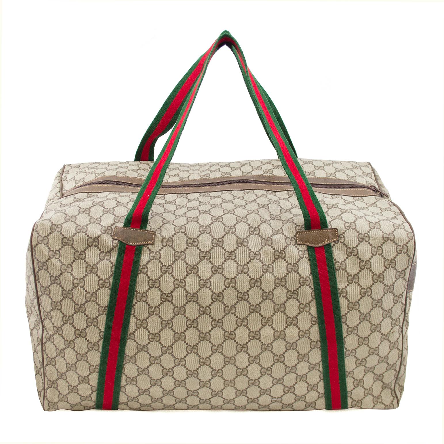 Gucci Monogram Overnight Bag, 1970s 