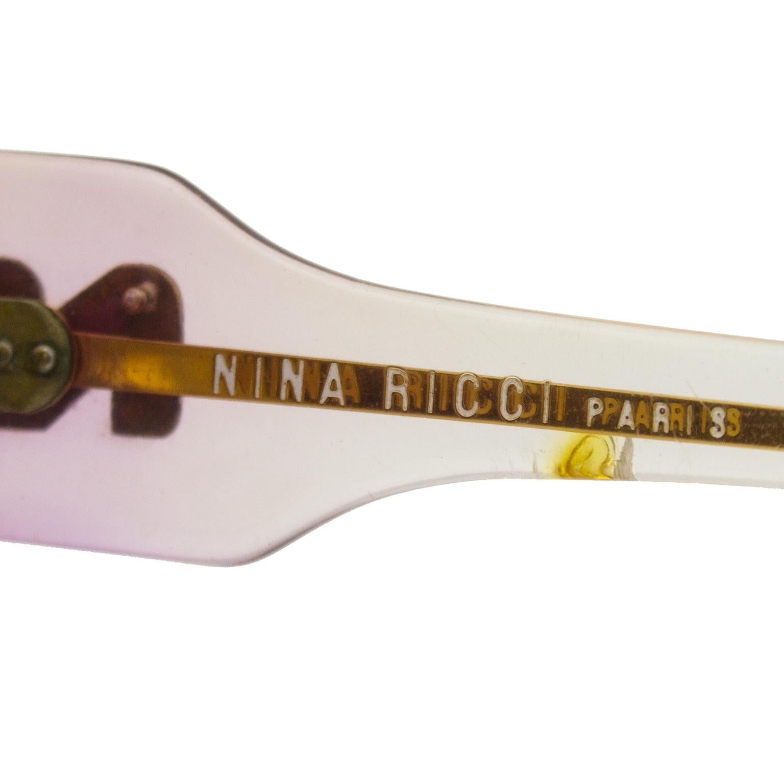 Nina Ricci Oversized Sunglasses, 1970s  1