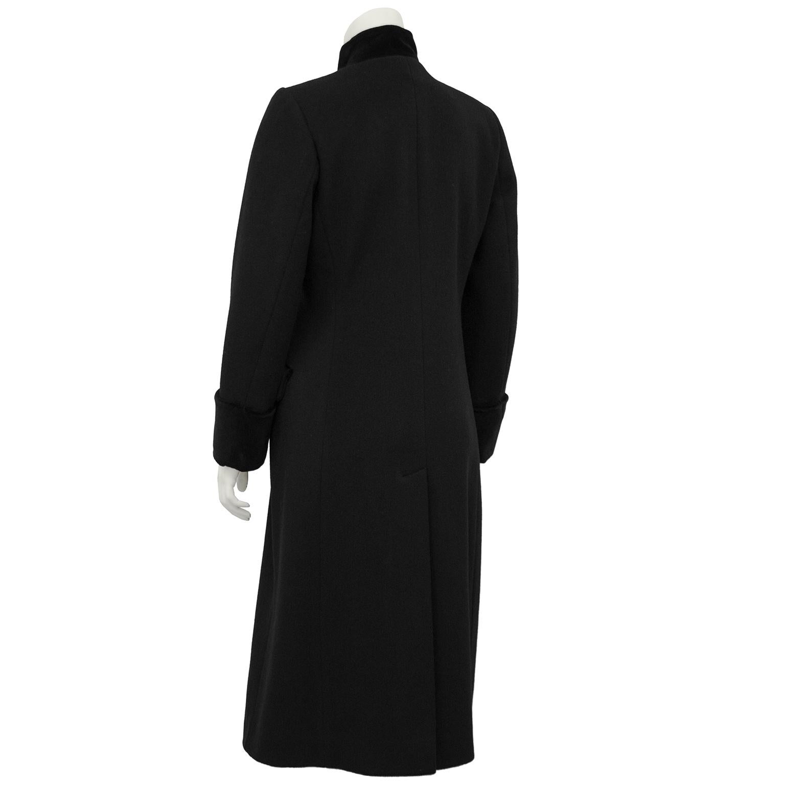 dior coat black