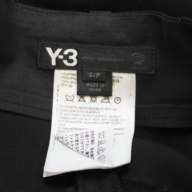 Early 2000s Y-3 Black Jodhpurs For Sale at 1stDibs