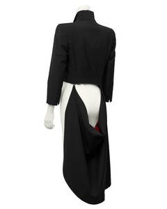 2002 Alexander McQueen Black Detached Jacket