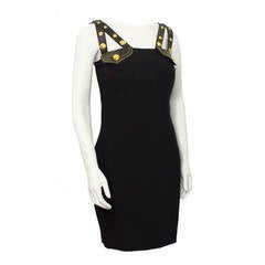 1980's Versace for Istante Early Bondage Dress 8