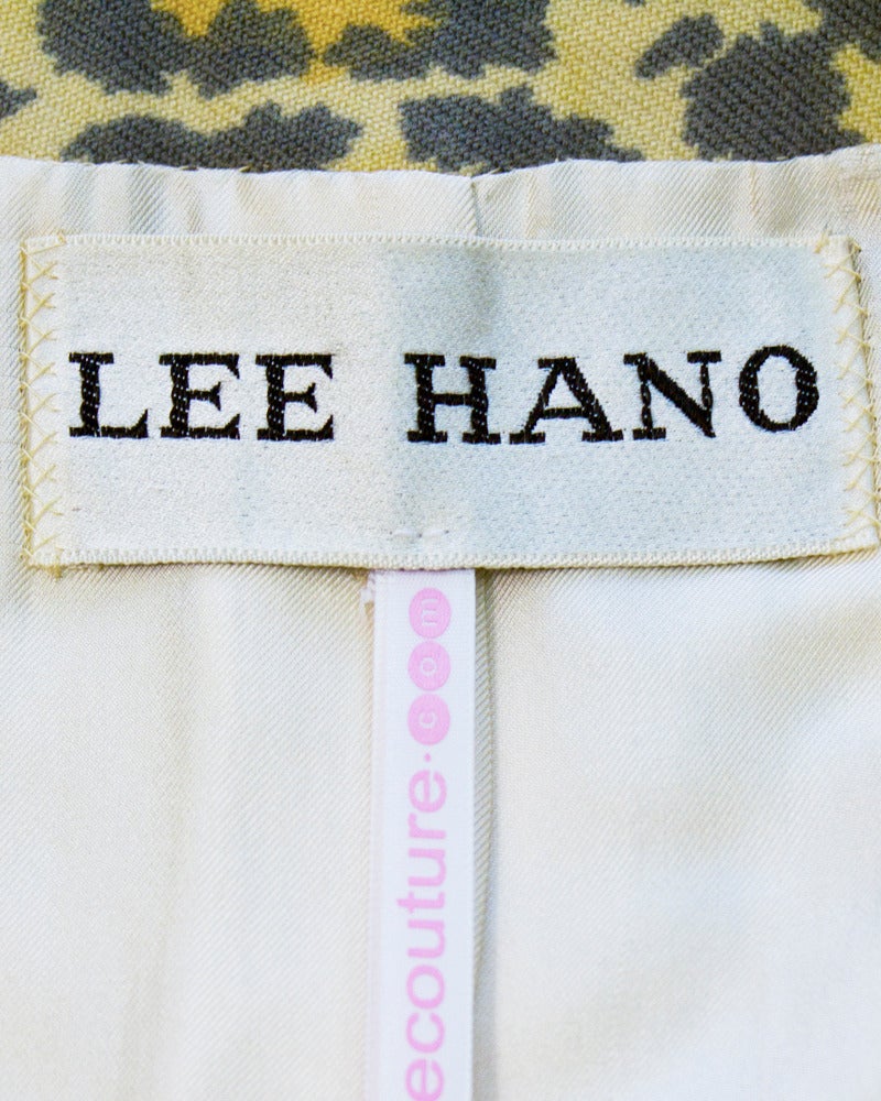 Women's 1960's Lee Hano Leopard 3 Piece Skirt Suit For Sale