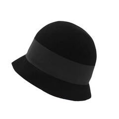 1950's Jean Patou Black Hat