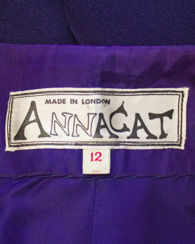 Annacat Lila Ombre Ensemble aus den späten 1960er Jahren Damen im Angebot