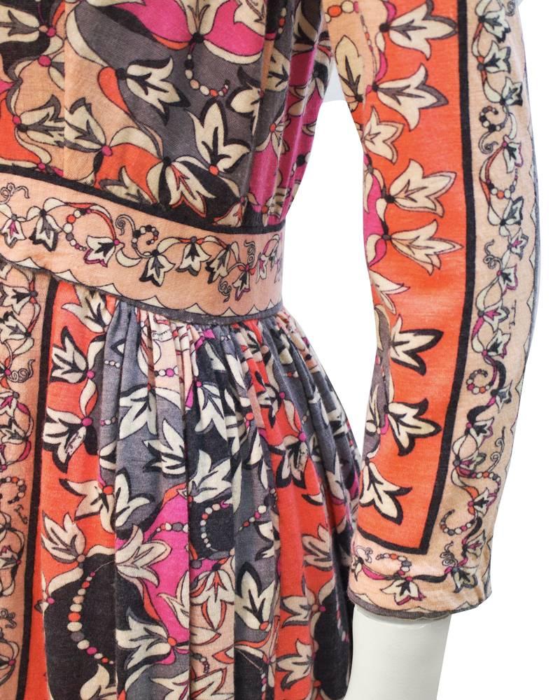 Women's 1970's Emilio Pucci Cashmere Knit Dress