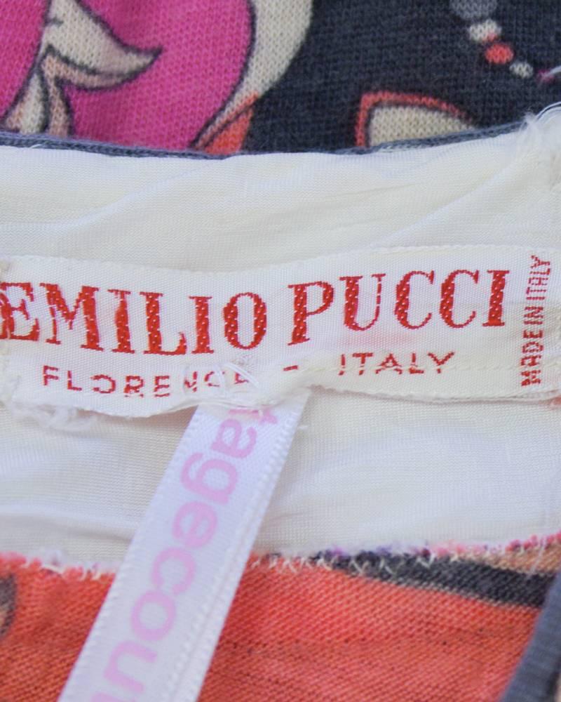 1970's Emilio Pucci Cashmere Knit Dress 1