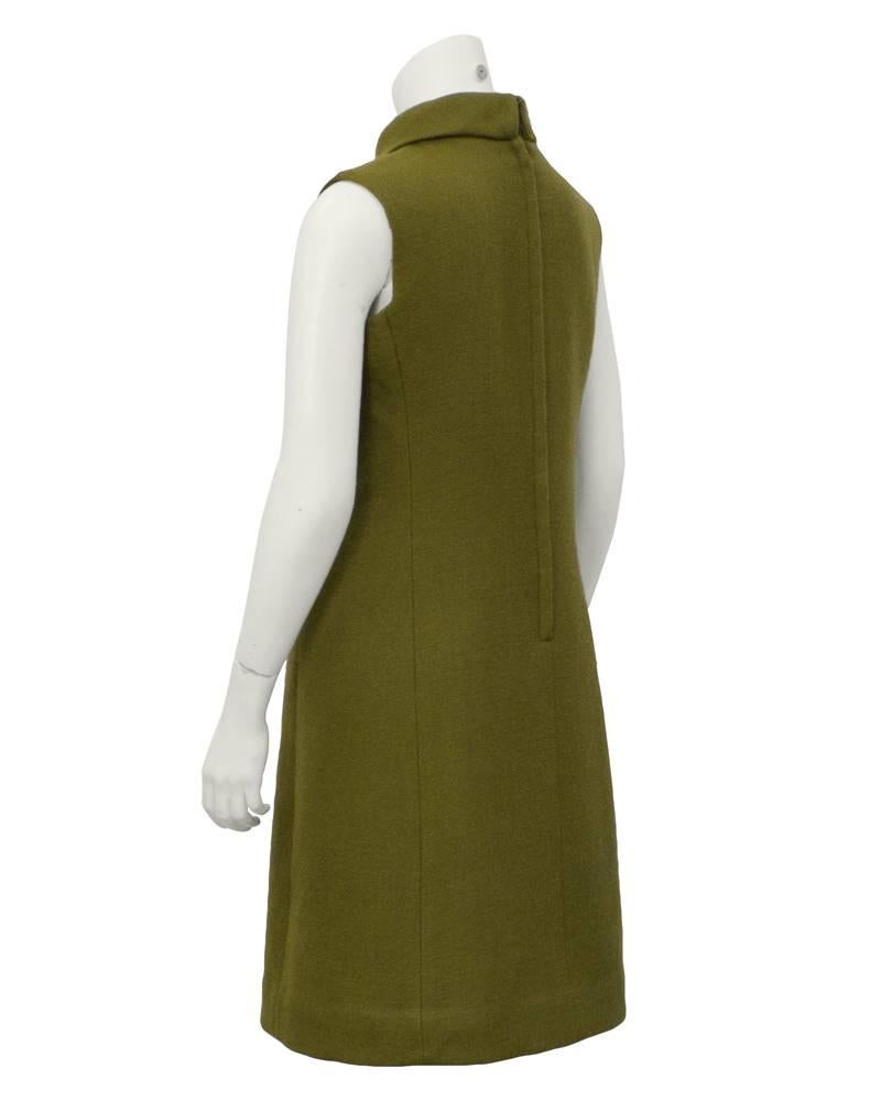 1960's Olive and Orange Ensemble  In Excellent Condition In Toronto, Ontario