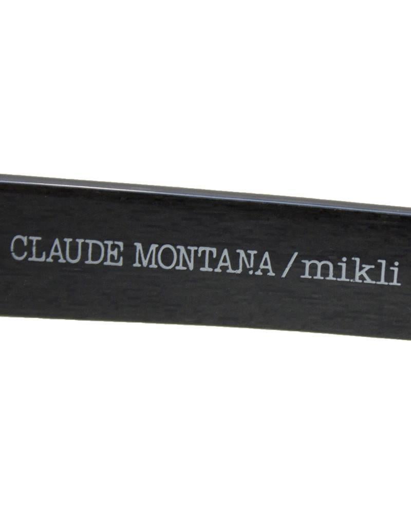 Women's or Men's Mikli for Montana black sunglasses