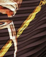 Echarpe plissée "A Propos de Bottes" de Hermès