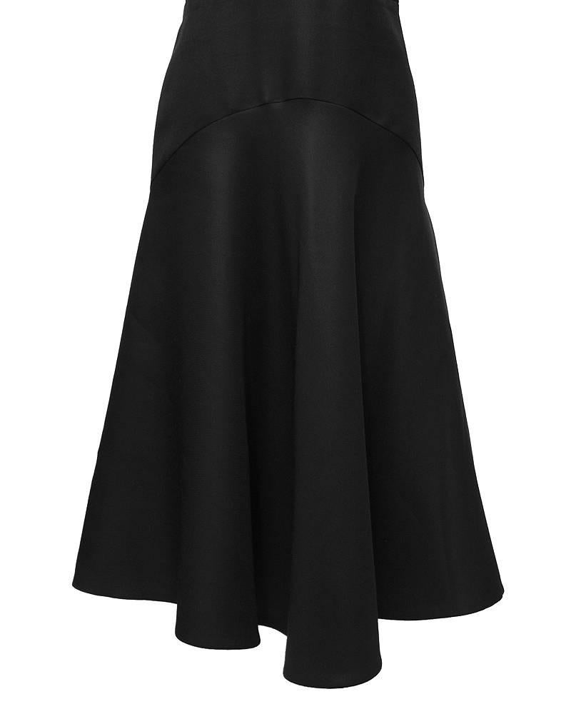 Women's J Mendel Black Cutout Cocktail Dress