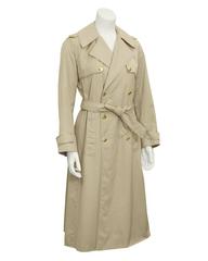 trench-coat beige sport Céline des années 1970