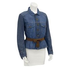 2000's Alexander Mcqueen Denim Jacket