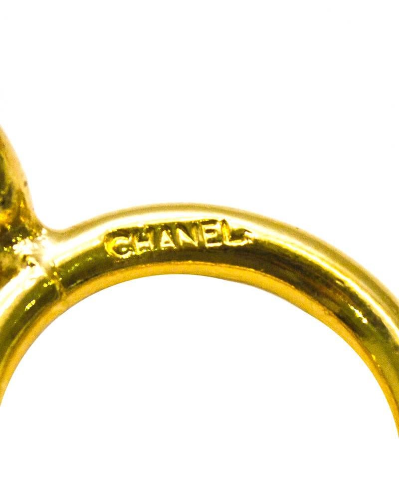 Women's 1990's Chanel Gold Plated Charm Bracelet