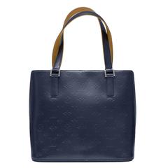 Vintage 2000's Louis Vuitton Blue Vernis Tote