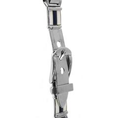 1970's Gucci Silver Enamel Belt