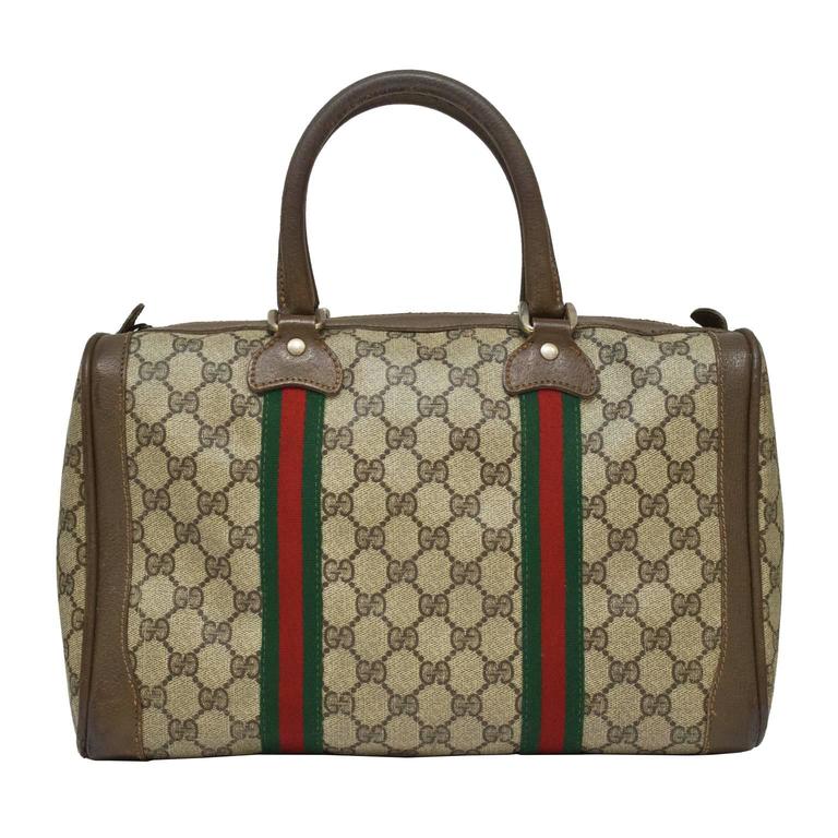red gucci duffle bag