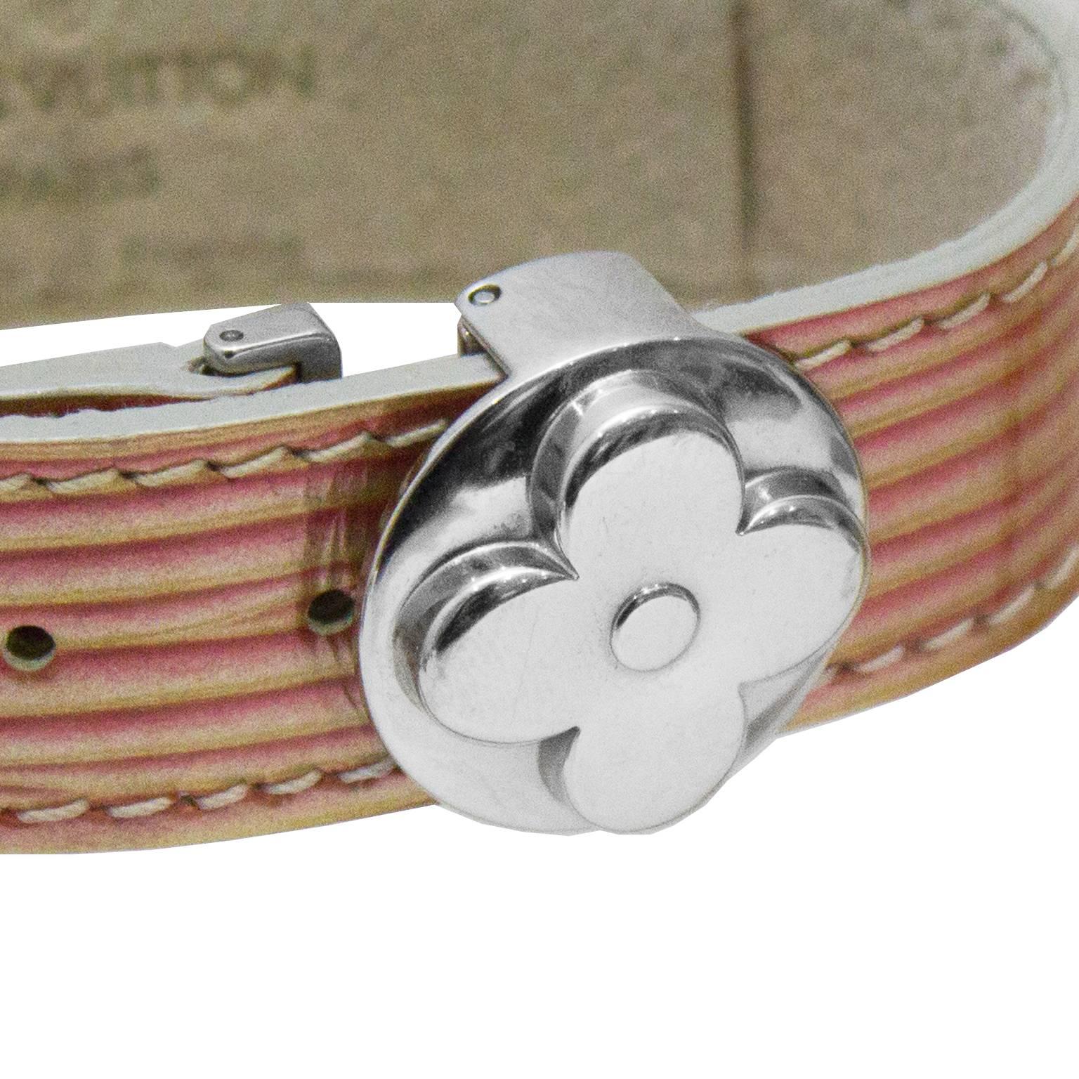 Bracelet Good Luck en caoutchouc de Louis Vuitton des années 2000 Excellent état - En vente à Toronto, Ontario