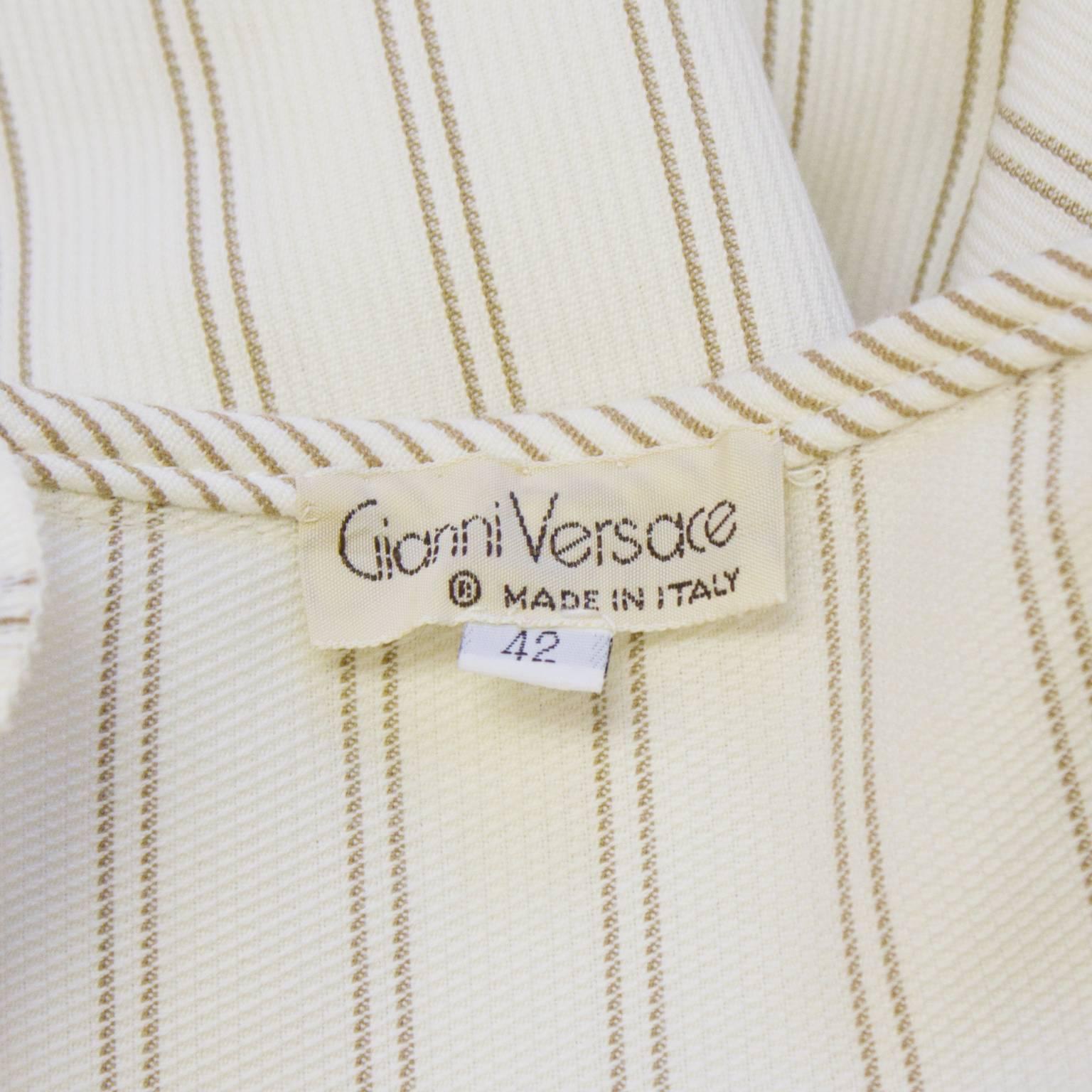1980's Gianni Versace Summer Suit For Sale 1