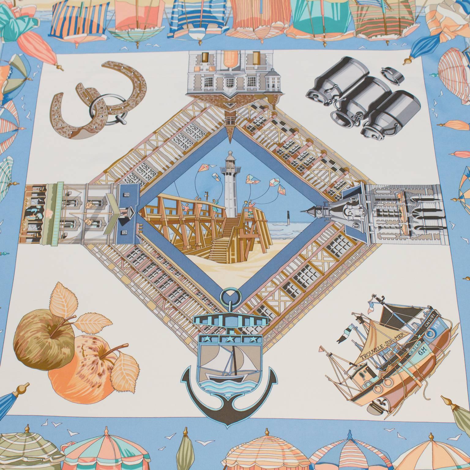 Hermes silk scarf from 1999 entitled 